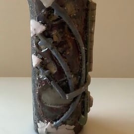 Ornamental Raku Vase, No. 140