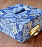 William Morris Receipts Box in Bramble Blue  - Image 2