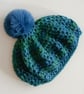 CROCHET Ladies Azure Seas Hat - Image 3