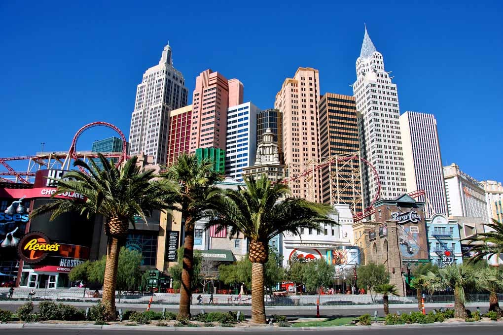 New York New York Las Vegas America Photograph Print