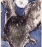 "Midnight" Original Collagraph Print - Image 1
