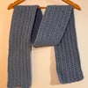 Chunky crochet scarf 