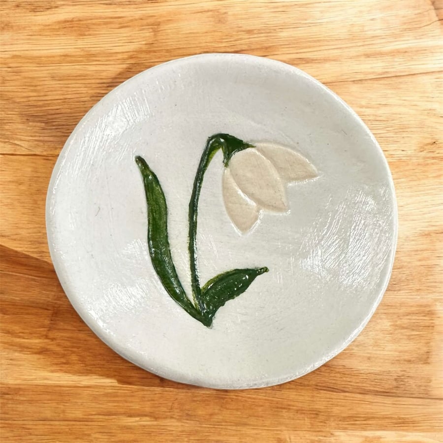 Snowdrop Ring Dish