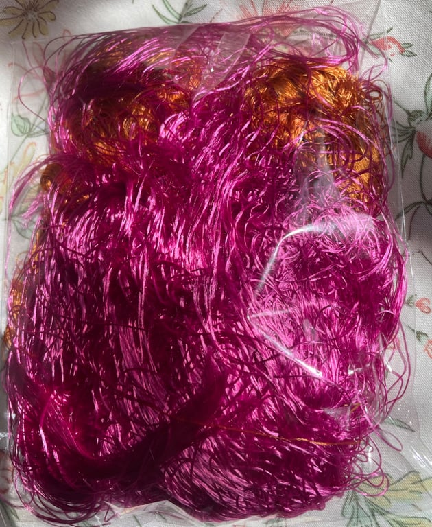 Dyed Banana Fibre Threads