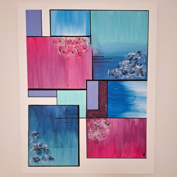 Original Abstract Acrylic Painting - Abstract Art – Contemporary Art