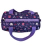 Large wash bag in Liberty cotton, floral toiletries bag with handles and pocket. - Image 3