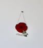 'Lest we Forget Poppy' - Hanging Decoration