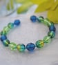 Capri & olive bangle bracelet - Image 3