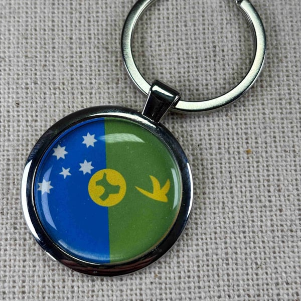 Christmas Islands Flag Keyring