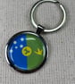Christmas Islands Flag Keyring