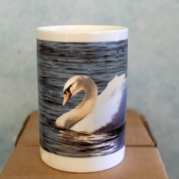 Porcelain Mug - Swan