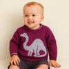 Dinosaur Jumper Knitting Pattern