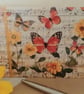 Handmade Mixed Media Butterfly Card