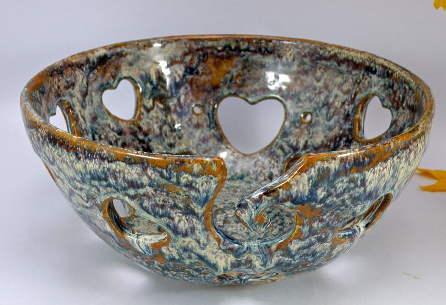 jumbo yarn bowl Huge Yarn Bowl handmade in cornwall extra extra large yarn bowl 