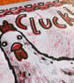 The Cluck, 2-colour risograph print - Image 2
