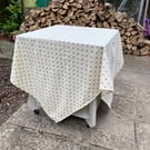 Handmade tablecloth in Laura Ashley’Wood Violet’ fabric