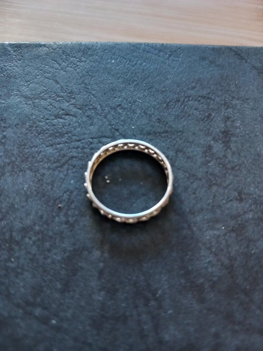 Sterling silver ring  size M