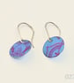 027 - Handmade Aluminium and Silver Reversible Earrings - Image 1