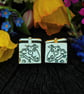 Dog cufflinks, silver cufflinks, hallmarked, animal cufflinks, Rex and Tippy - Image 2