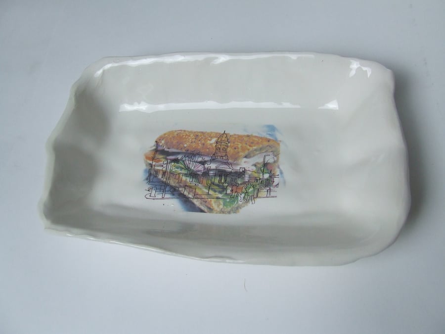 The Baguette Tray - Found on the Beach