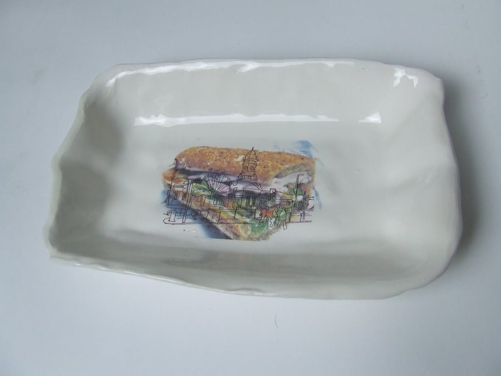 The Baguette Tray - Found on the Beach