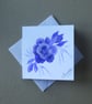 set of three original hand painted small greetings cards ( ref FA205 A2 ) - Image 4