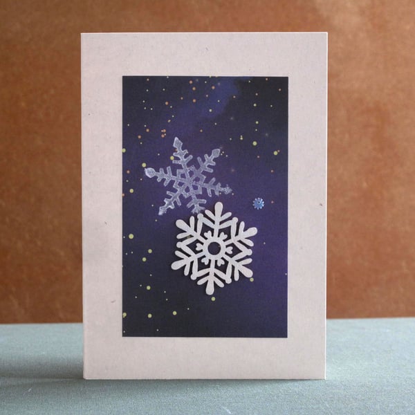 Unique Hand Made Christmas Card with Envelope