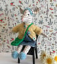Handmade Little Cloth Mouse - Image 1