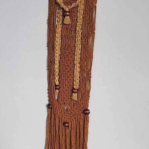 Brown Macramé Wall Décor 