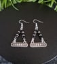 Moon Phase Witchy Dangle Earrings