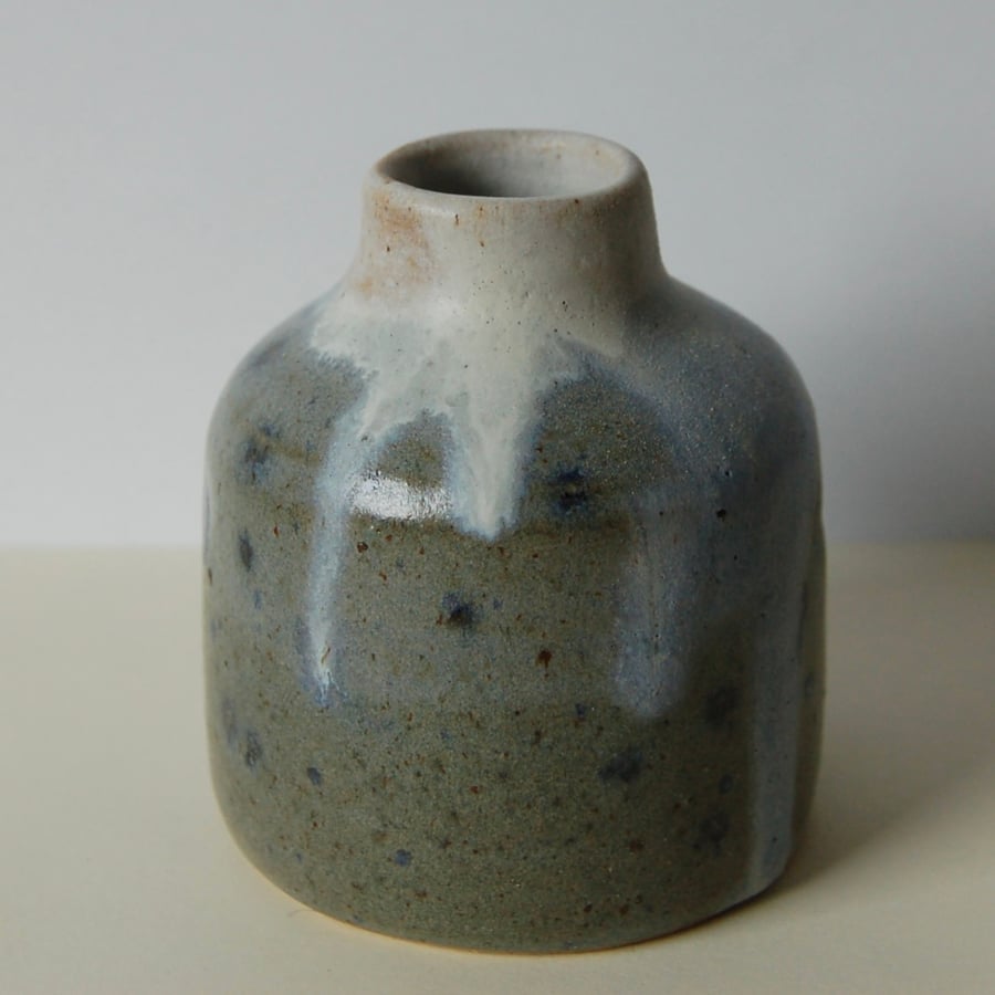 Wabi Sabi Japanese style ceramic bottle