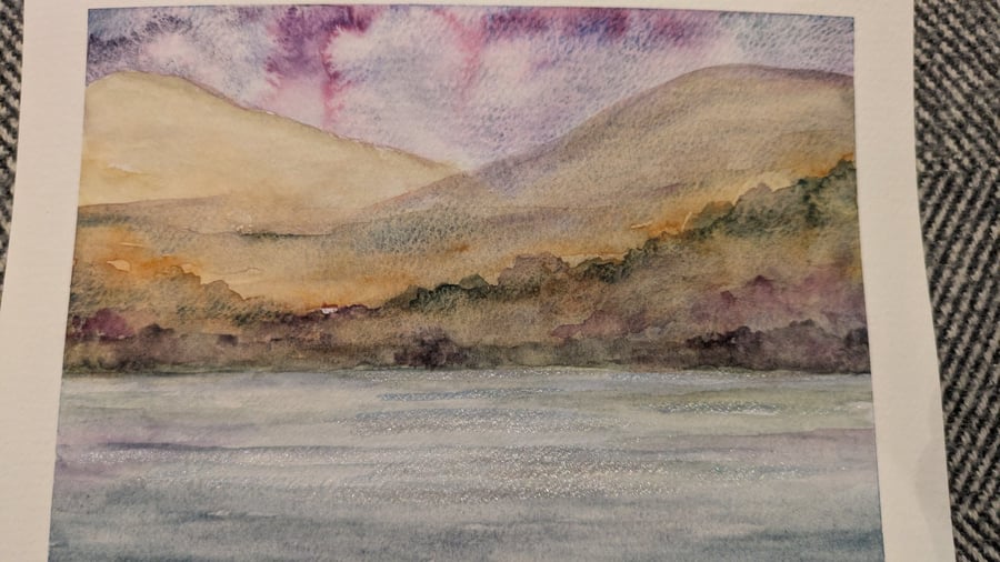 Clare Connell original watercolour 