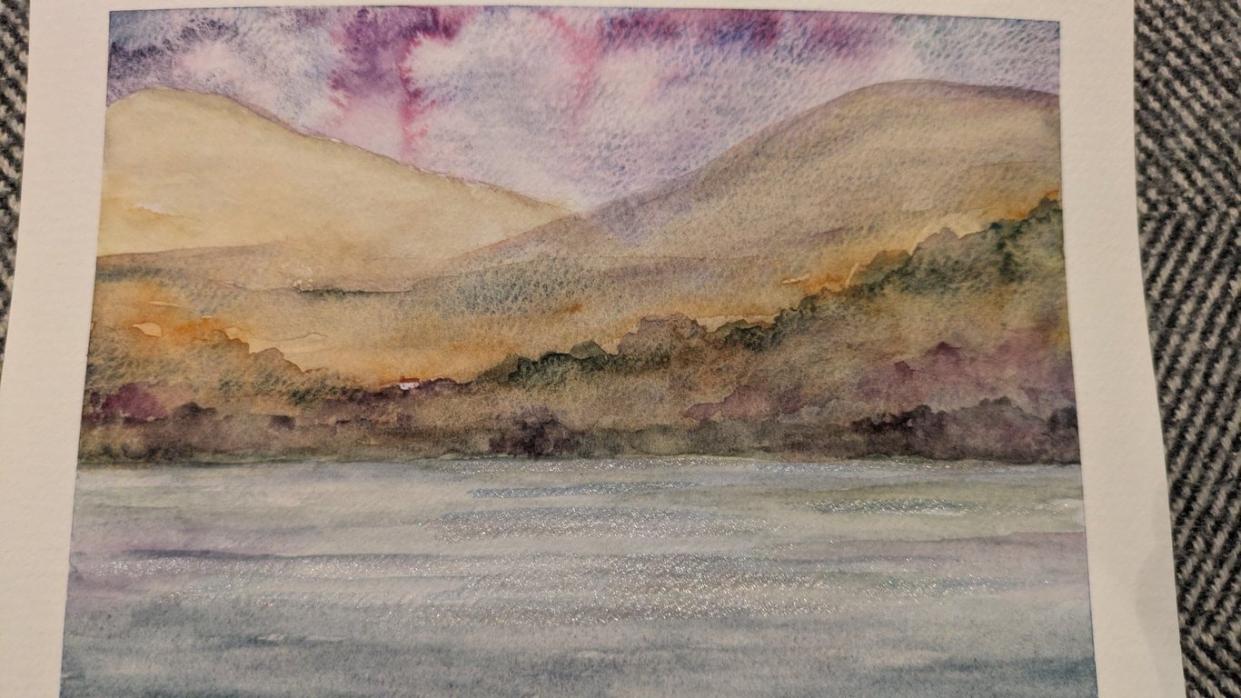 Clare Connell original watercolour 