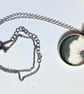 Floral Pendant Necklace - Image 3