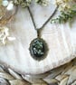 Dried and Pressed Real Flower Cow Parsley Pendant Necklace
