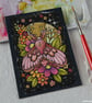 midnight moth - original aceo illustration - Image 2