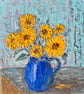 "Give me sunshine"  an original oil landscape 