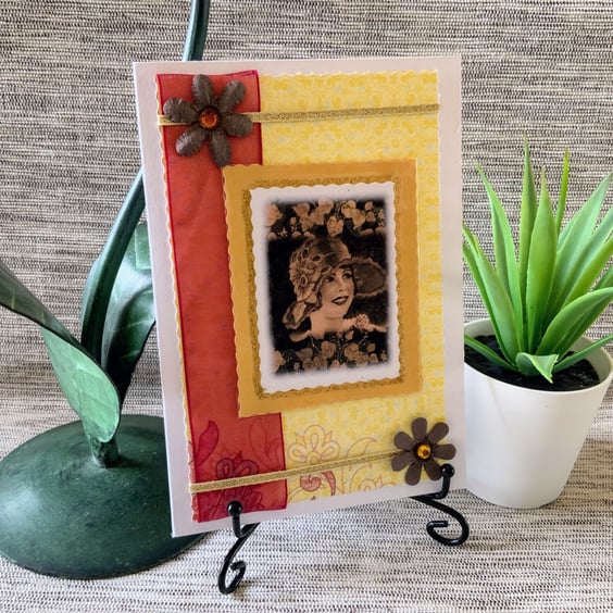 Little Summer Vintage Card.