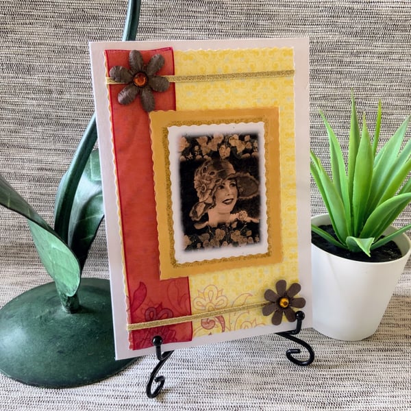 Little Summer Vintage Card.