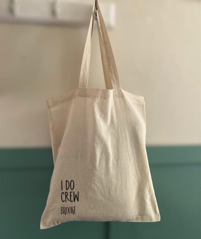 Personalised canvas bags - Hen party, spa day, holiday, bridesmaid gift