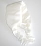 Silk Headband Ivory Mulberry Silk Hairband Elasticated - Image 2