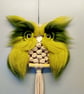 Macrame Green Owl  - Image 2