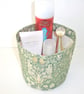 Toilet Roll Holder Loo Storage Pot Basket William Morris Kelmscott Green Tidy - Image 4