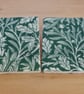 Marble 'William Morris' Coasters - Image 1