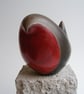 Raku glazed robin (E) - Image 3