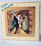 Dancing Deco Couple Anniversary Card