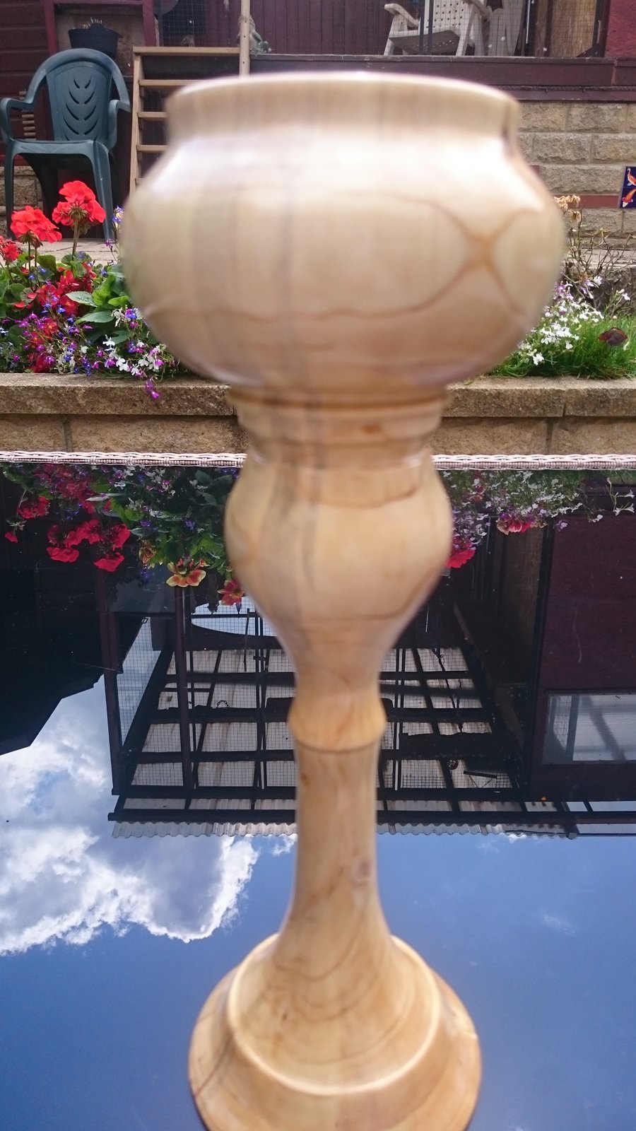 Candle Holder ( 112 ) Handmade Wooden