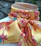 Golden yellow satin scarf - Image 3
