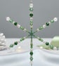 Green Crystal Snowflake Decoration - Image 1