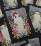 spring ghost - original aceo illustration